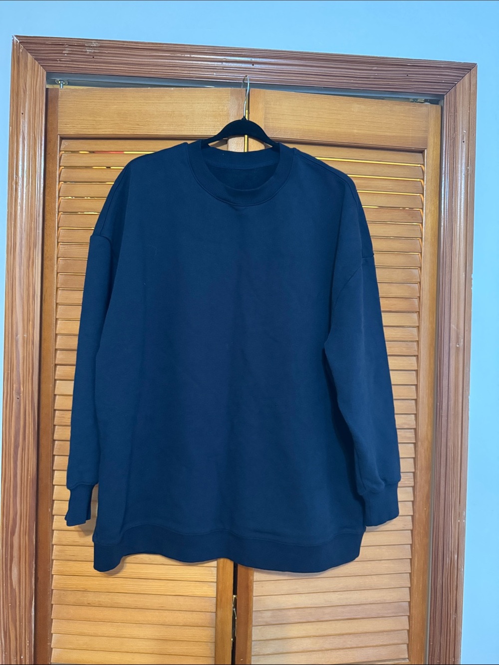 Men's Classic Crewneck Sweater - Black